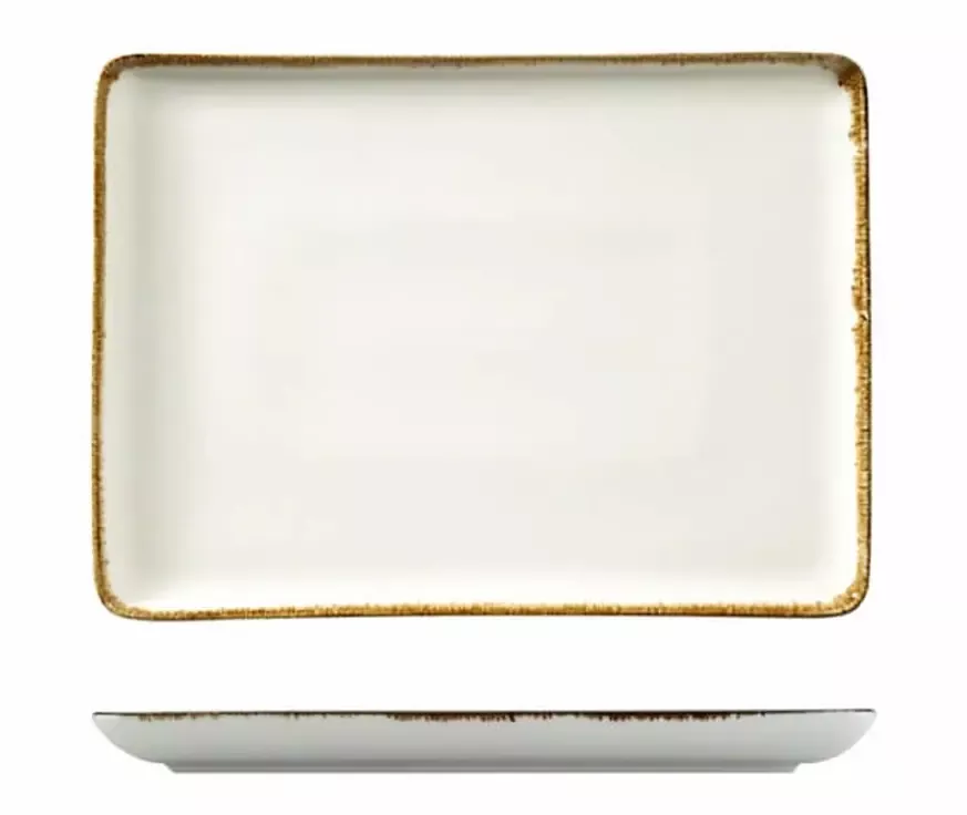 Тарелка плоская KUTAHYA CORENDON Atlantis BNTAN30x22DU801R14, 30x22 см