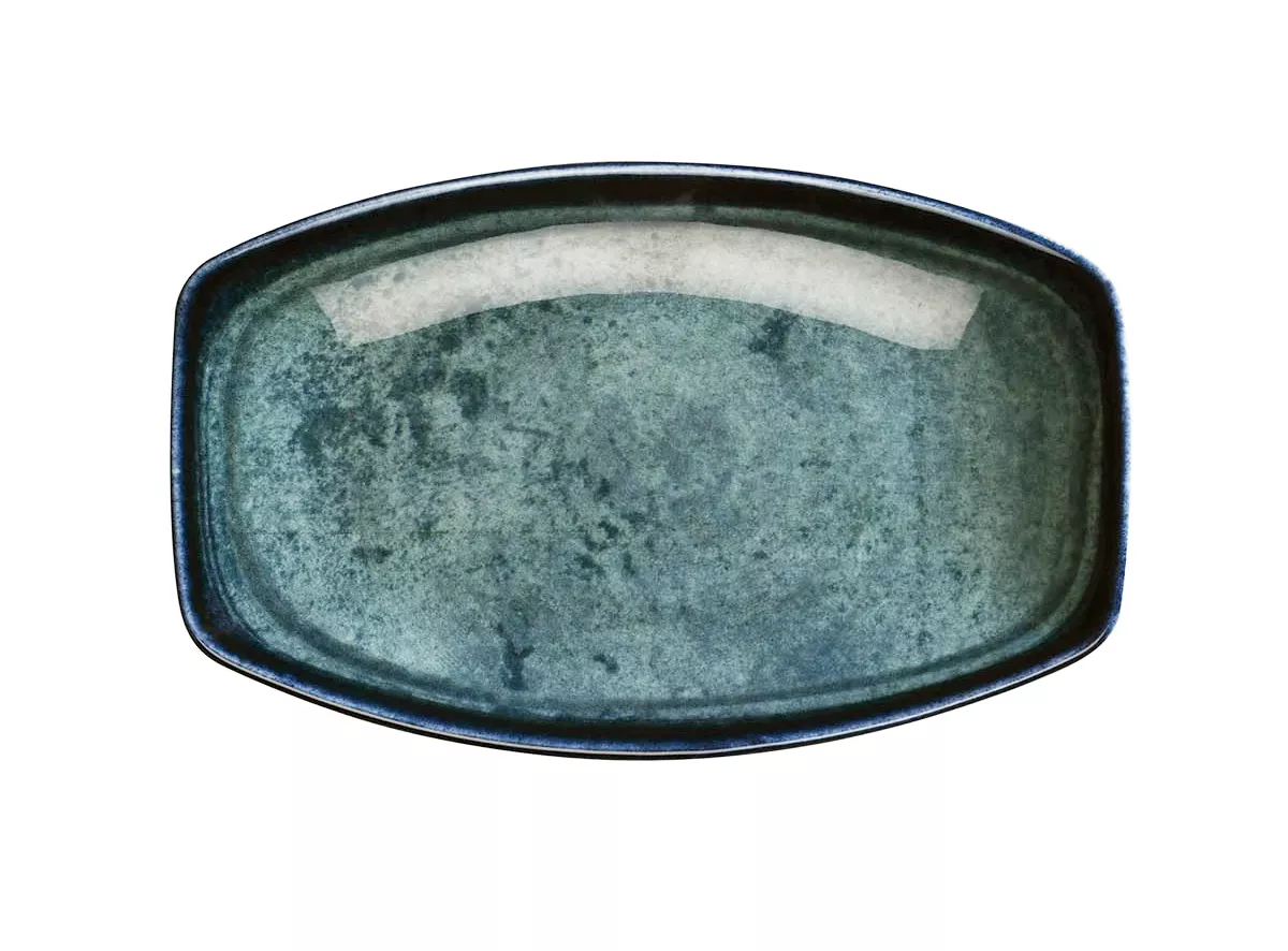 Блюдо KUTAHYA CORENDON Blue Stone BNBOH16KY890003/G, 16x9,6 см