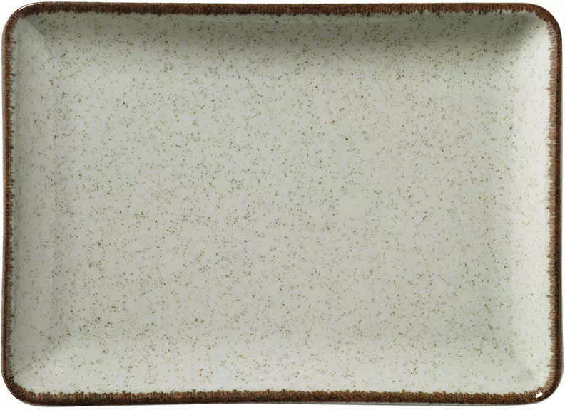 Тарелка плоская KUTAHYA COLOR-X TAN35X26DU730P03, 35x26 см
