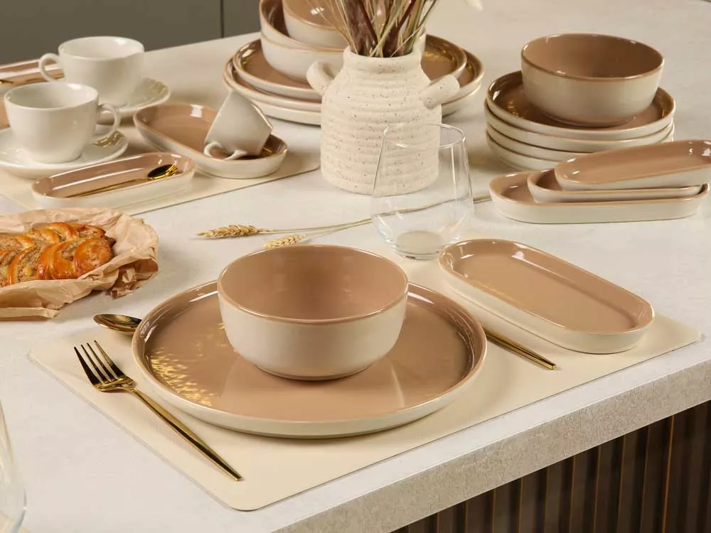 Блюдо KUTAHYA LAGOM Latte NOR21KY855A31, 21 см