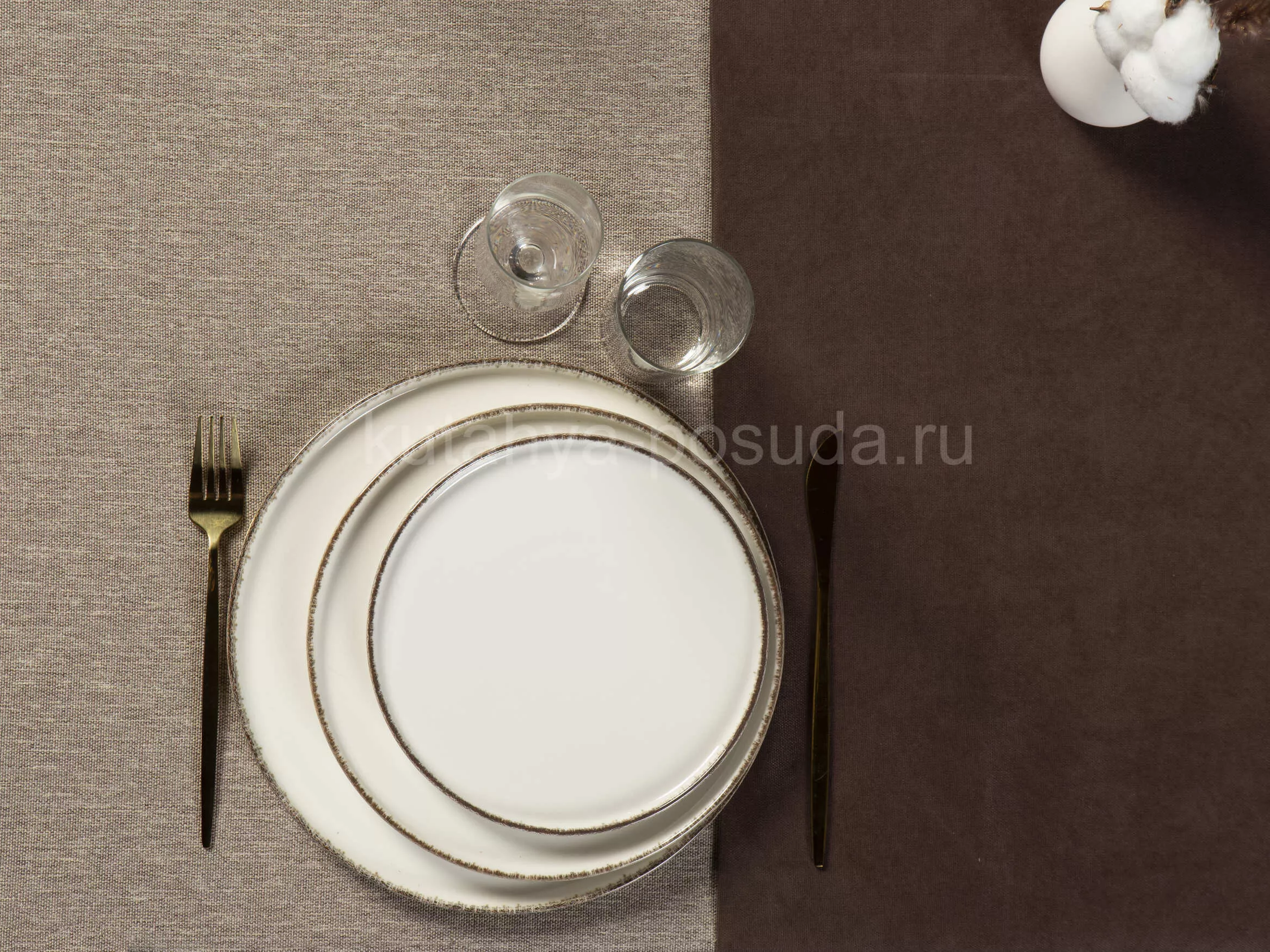 Тарелка KUTAHYA CORENDON Atlantis BNROT28DU801R14, 28 см