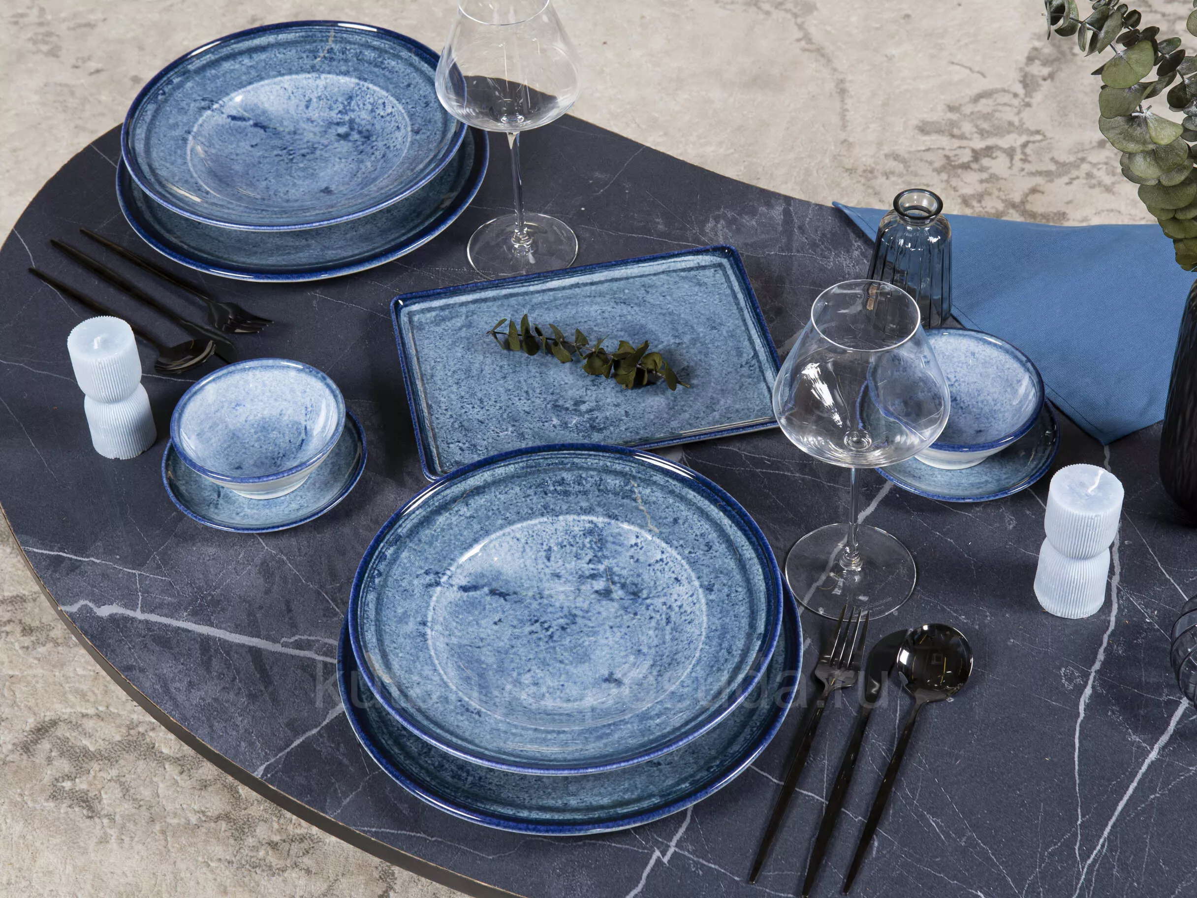 Салатник KUTAHYA CORENDON Blue Stone BNOFD10JK890003, 10 см